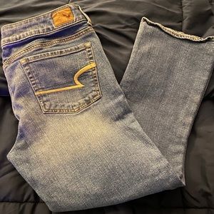 American Eagle crop jeans